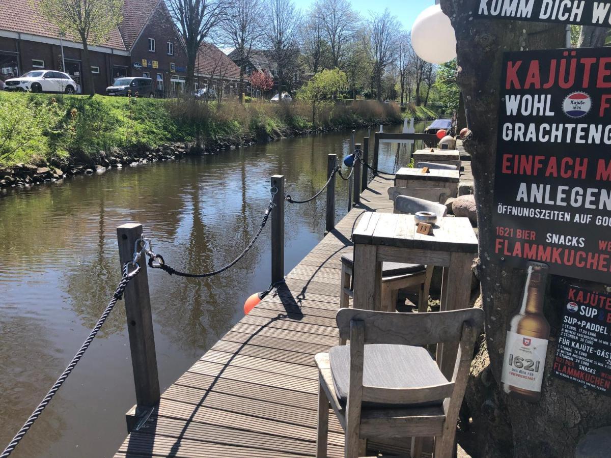 Gaestehaus Kajuete Direkt Am Wasser Friedrichstadt Eksteriør bilde