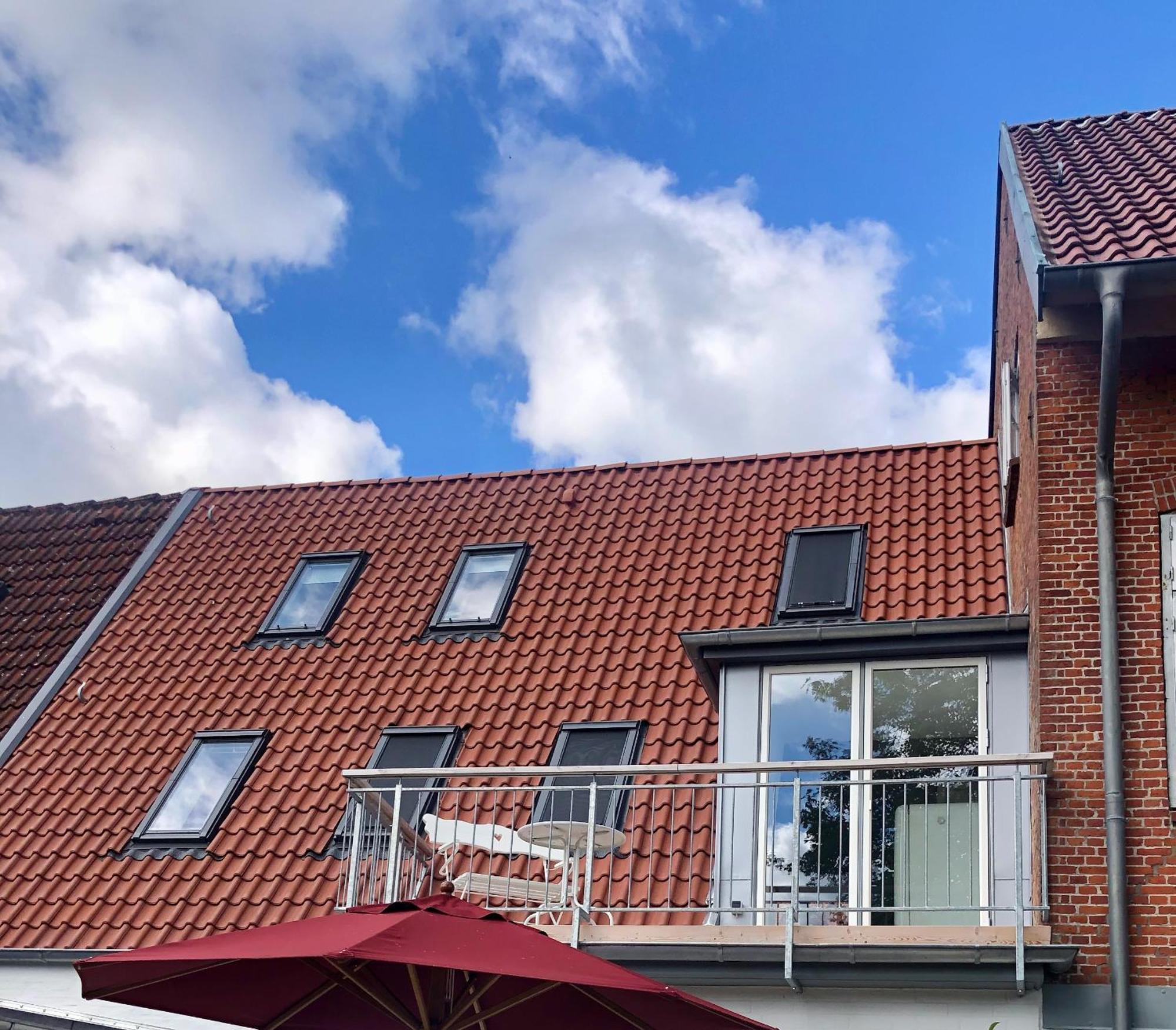 Gaestehaus Kajuete Direkt Am Wasser Friedrichstadt Eksteriør bilde